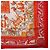 Hermès Bufanda de seda Hermes Carré 90 Roja - vista 5