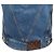 Louis Vuitton yayoi kama faces leather patch denim jacket - view 2