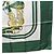 Hermès Bufanda de seda Hermes Carré 90 Verde - vista 4