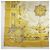 Lenço de seda Hermès Carré 90 Ouro Dourado Metálico - vista 4