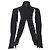 Comme Des Garcons Bad Taste ruffle cut out deconstructed blazer - view 3