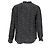 Camicia a maniche lunghe stampata Dolce & Gabbana in seta nera Nero