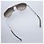 Gafas de sol de metal Chanel 4123-Q Castaño - vista 3