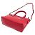 Gucci Interlocking G 449659 Damen Lederhandtasche Rot - Ansicht 2