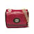 Borsa a spalla Gucci Interlocking G Chain Nero Rosso