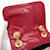 Borsa a spalla Gucci Interlocking G Chain Nero Rosso - vista 10