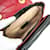 Borsa a spalla Gucci Interlocking G Chain Nero Rosso - vista 3