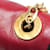 Borsa a spalla Gucci Interlocking G Chain Nero Rosso - vista 8