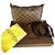 Borsa a Spalla Navona Damier Ebene LOUIS VUITTON Marrone - vista 3