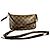 Borsa a Spalla Navona Damier Ebene LOUIS VUITTON Marrone - vista 9