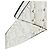 Belt bag in pelle Rockstud Spike di VALENTINO GARAVANI Bianco - vista 3