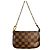 LOUIS VUITTON Mini Pochette Accessori Damier Ebene Marrone