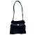 PRADA Mini Borsa a Spalla in Pelliccia Kolinsky Rifinitura in Seta Nera Nero