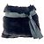 PRADA Mini Borsa a Spalla in Pelliccia Kolinsky Rifinitura in Seta Nera Nero - vista 2