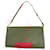 Louis Vuitton Pochette Accessoire Red Leather  ref.1906794