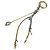 LOUIS VUITTON Orecchino Boucle de Reuil singolo metallo tono oro MP2410 Auth bs19738 - vista 2