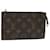 LOUIS VUITTON Monogram Bucket PM Accessory Pouch LV Auth 104888 Cloth  ref.1906901