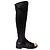 Botas de cuero con punta metálica Dalila de Giuseppe Zanotti Negro