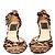 Tacchi a strappo con stampa animale Dolce & Gabbana - vista 4