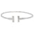 Tiffany & Co T fio Prata Ouro branco  ref.1907450