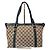 Borsa a spalla Gucci GG Canvas Abbey Beige/Verde