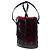 Borsa LOUIS VUITTON Bucket in Pelle Nera - 102297 Nero - vista 5