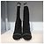FENDI Stiefeletten T.EU 38 Stoff Schwarz - Ansicht 6