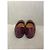 Bailarinas LANVIN T.EU 36 Cuero Burdeos - vista 4