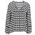 Blusa a maniche lunghe a pois Etro in seta nera e bianca Multicolore