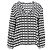 Blusa a maniche lunghe a pois Etro in seta nera e bianca Multicolore - vista 6