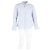 Camicia a maniche lunghe in cotone blu con stampa Monogram Louis Vuitton Blu chiaro - vista 4