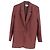 Set giacca e pantaloni a un bottone Isabel Marant Étoile in lana bordeaux Marrone Rosso