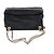 Borsa a spalla con tracolla a catena Victoria Beckham in pelle nera Nero - vista 8