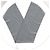 Sciarpa Néo Petit Damier Louis Vuitton in lana grigia Grigio - vista 4