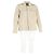 Camicia a maniche lunghe Ami con tasche in cotone beige - vista 4