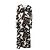 Vestido mini de manga longa impresso Rachel Comey em seda multicolorida Multicor - vista 4