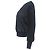 Moncler Cardigan mit Reißverschlussdetails aus schwarzer Wolle und Polyester - Ansicht 2