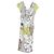 Abito midi stampato con scollo a V Etro in viscosa multicolore