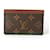 Louis Vuitton Monogram Card Case M61733 Brown Cloth  ref.1908319