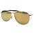 Occhiali da sole in metallo a forma di goccia Thom Browne TB 015 LTD