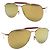 Occhiali da sole in metallo a forma di goccia Thom Browne TB 015 LTD - vue 5