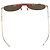 Occhiali da sole in metallo a forma di goccia Thom Browne TB 015 LTD - vue 9