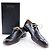 Autre Marque Scarpe eleganti in pelle Opelcarosso nere per uomini Nero - vista 15