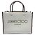 Bolso tote de lona con logo 2WAY Jimmy Choo Avenue