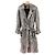 JOHN GALLIANO Abrigos T.FR 38 Piel Gris