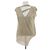 DIOR Tops T.FR 40 Viscosa Dorado