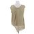 DIOR Tops T.FR 40 Viscosa Dorado - vista 2