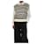 Autre Marque Cream and black striped cashmere jumper vest - size XS  ref.1908706