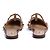 Valentino Garavani Valentino Rockstud Mules EU38.5 Dunkelrote Lederflats Schuhe UK5.5 US8 Bordeaux - Ansicht 4
