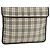 Burberry Nova Check Clutch Bag aus Canvas Beige Auth ti2483